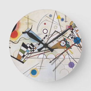 Kandinsky 1923/komposition viii/pixdezines rund klocka