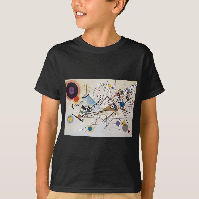 Kandinsky 1923/komposition viii/pixdezines t shirt (Framsida)
