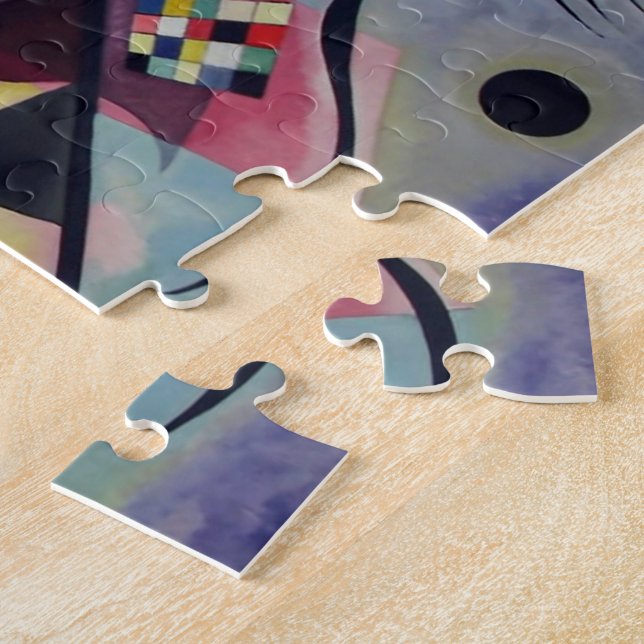 Kandinsky 1925/gult/röd/blå/bildpunkter pussel (Sidan)