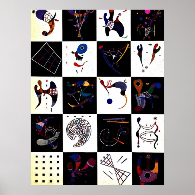 Kandinsky - 4x5=20, poster (Framsidan)