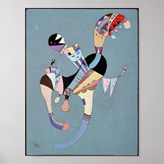 Kandinsky - A Floating Figure, Poster (Framsidan)