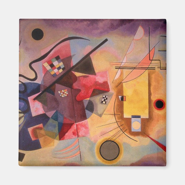 Kandinsky Abstrakt art Magnet (Framsidan)
