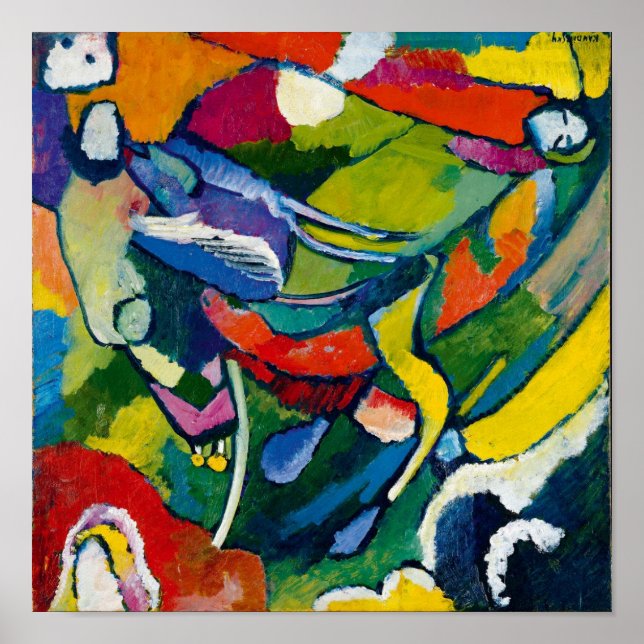 Kandinsky Abstrakt art Poster (Framsidan)