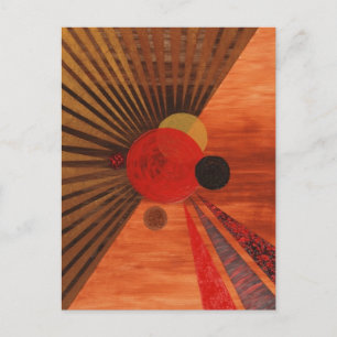Kandinsky Abstrakt art Vykort