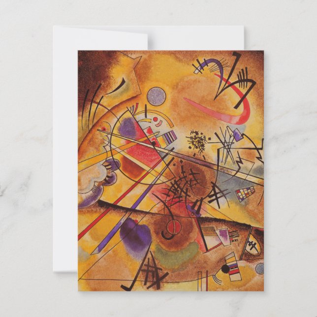 Kandinsky Abstrakt Artwork (Framsida)