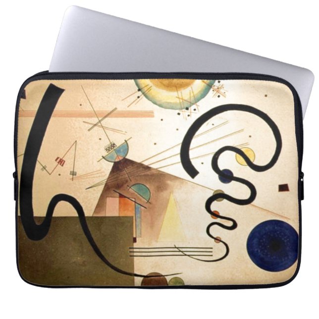 Kandinsky Abstrakt Artwork Laptop Fodral (Framsidan)