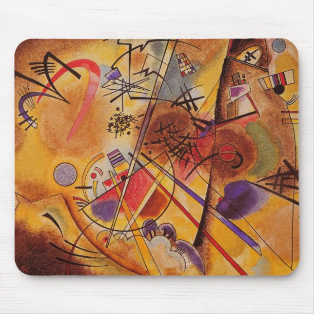 Kandinsky Abstrakt Artwork Musmatta (Framsidan)