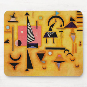 Kandinsky Abstrakt Avgörande geometriska former fö Musmatta