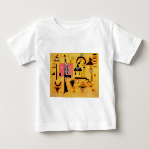 Kandinsky Abstrakt Avgörande geometriska former fö Tee