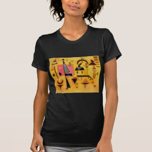 Kandinsky Abstrakt Avgörande geometriska former fö Tee