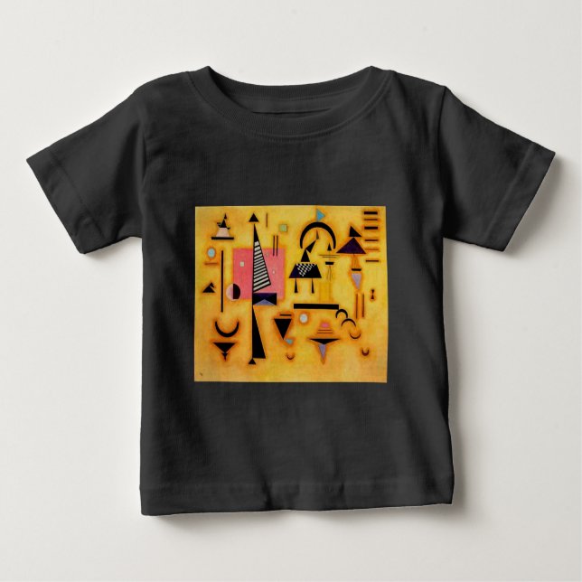 Kandinsky Abstrakt Avgörande geometriska former fö Tröja (Framsida)