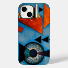 Kandinsky Abstrakt Blue Orange Art Paint