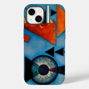 Kandinsky Abstrakt Blue Orange Art Paint