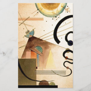 Kandinsky Abstrakt Brevpapper