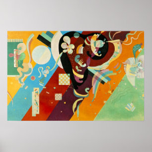 Kandinsky Abstrakt Canvas Painting Poster