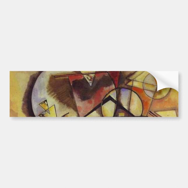 Kandinsky Abstrakt Circles Bildekal (Framsidan)