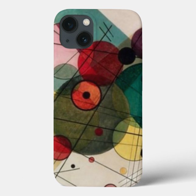 Kandinsky Abstrakt Circles iPad Air Case (Baksida)