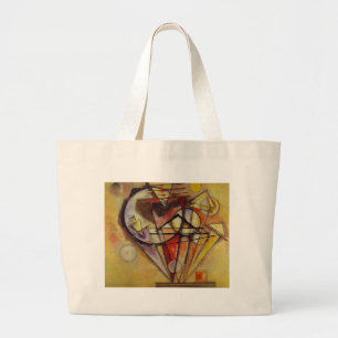 Kandinsky Abstrakt Circles Jumbo Tygkasse