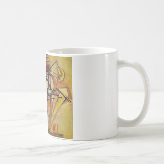Kandinsky Abstrakt Circles Kaffemugg (Höger)