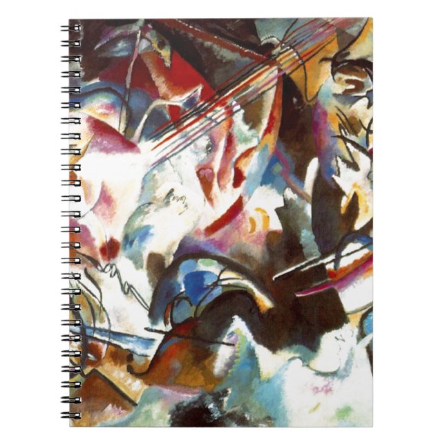 Kandinsky Abstrakt Composition VI Anteckningsbok (Framsidan)