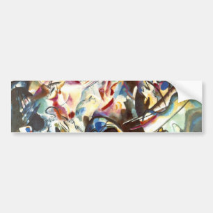 Kandinsky Abstrakt Composition VI Bildekal