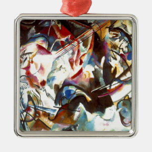 Kandinsky Abstrakt Composition VI Julgransprydnad Metall