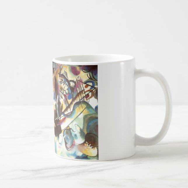 Kandinsky Abstrakt Composition VI Kaffemugg (Höger)