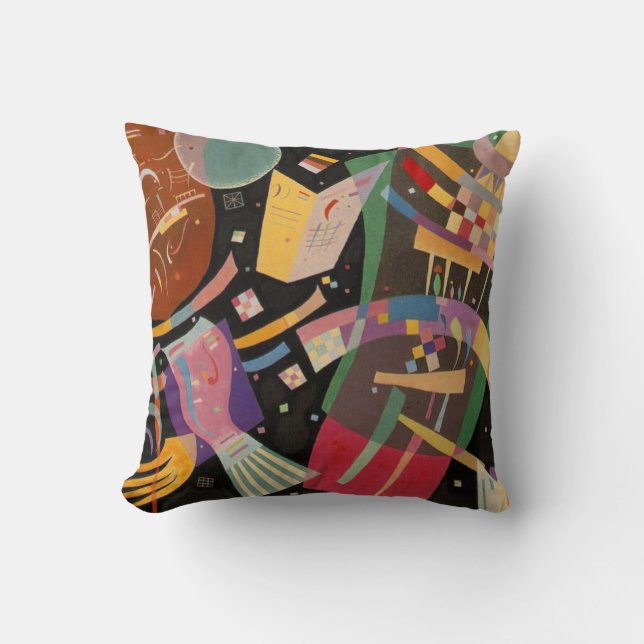 Kandinsky Abstrakt Composition X Kudde (Framsida)