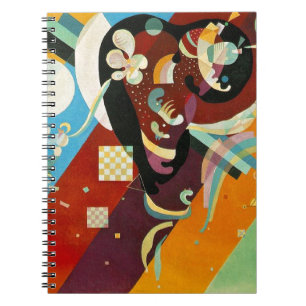 Kandinsky Abstrakt Compositon IX Anteckningsbok