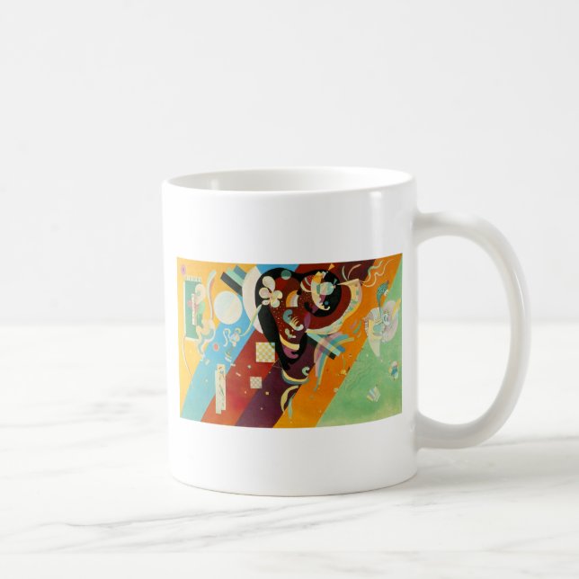 Kandinsky Abstrakt Compositon IX Kaffemugg (Höger)