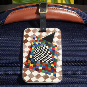 Kandinsky - abstrakt, genomskinlig, färglös, bagagebricka
