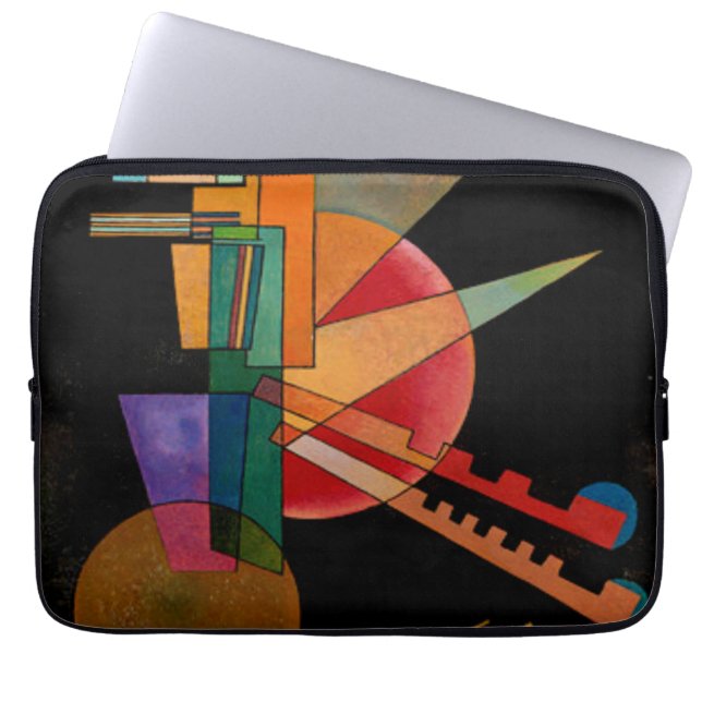 Kandinsky - Abstrakt Interpretation Laptop Fodral (Framsidan)