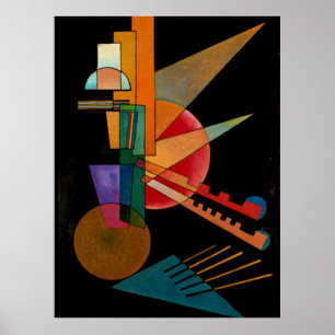 Kandinsky - Abstrakt Interpretation Poster