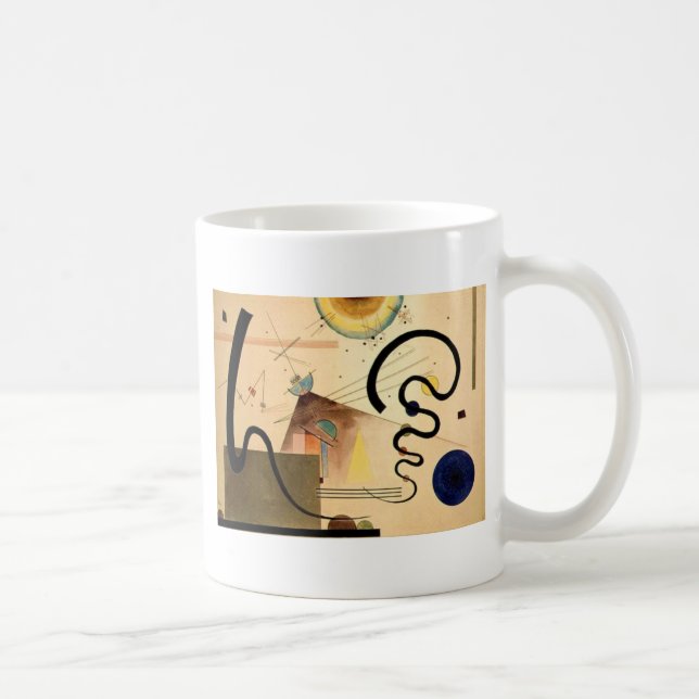 Kandinsky Abstrakt Kaffemugg (Höger)