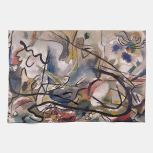 Kandinsky Abstrakt Kökshandduk