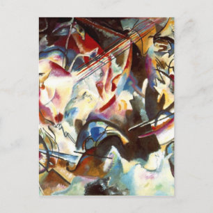 Kandinsky Abstrakt komposition VI Vykort