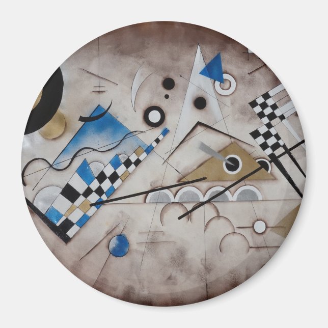 Kandinsky abstrakt målar upp medelårhundradets mod magnet (Framsidan)