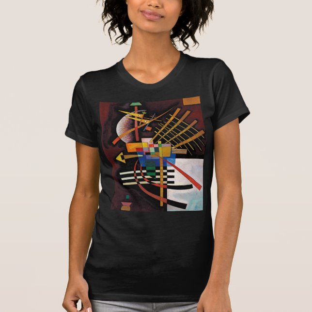 Kandinsky Abstrakt Painting Classical Artwork T Shirt (Framsida)