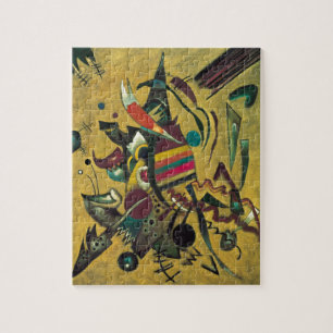 Kandinsky Abstrakt Painting Modern Art Pussel