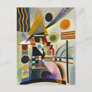 Kandinsky Abstrakt Painting Vykort