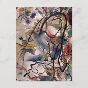 Kandinsky Abstrakt Painting Vykort