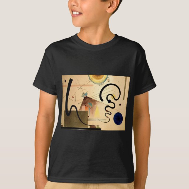 Kandinsky Abstrakt T-shirt (Framsida)