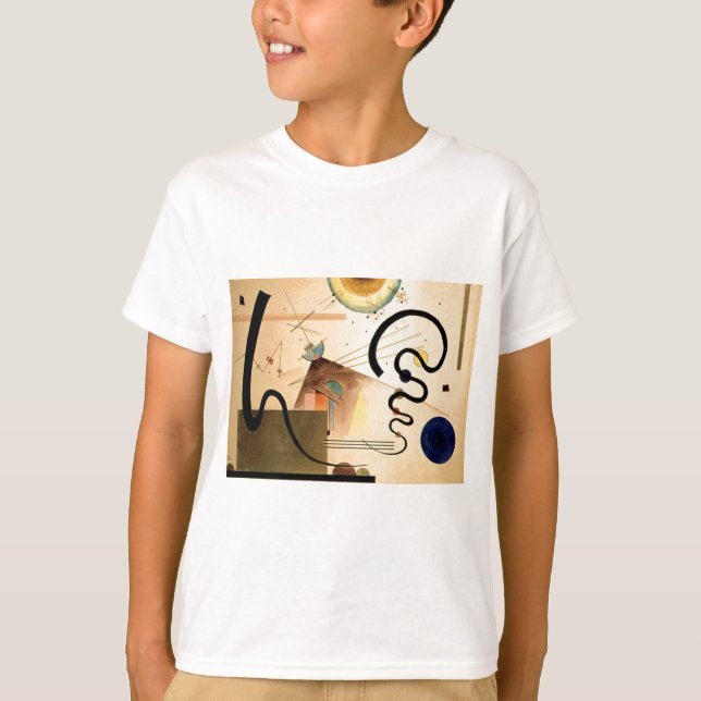 Kandinsky Abstrakt T-shirt (Framsida)