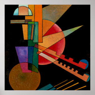 Kandinsky - Abstrakt tolkning Poster