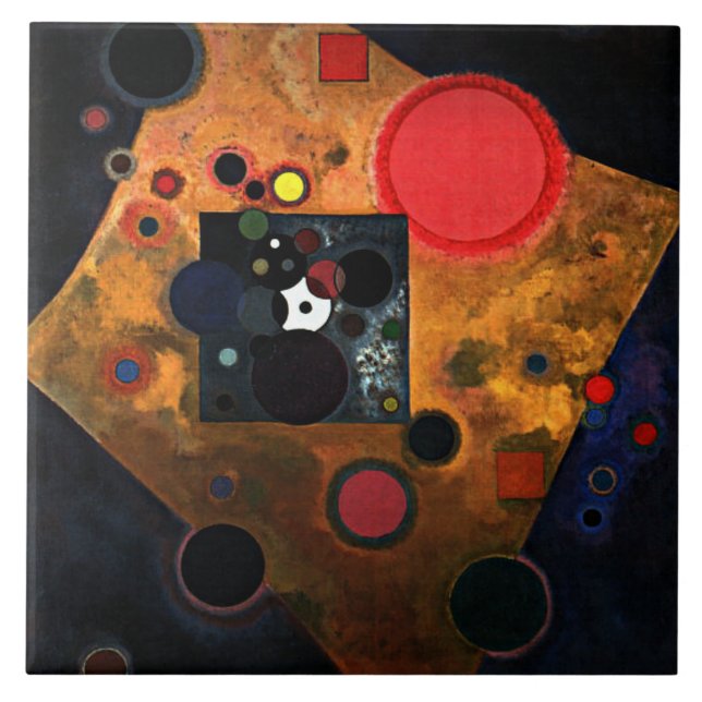 Kandinsky - accent på Ro Kakelplatta (Framsidan)