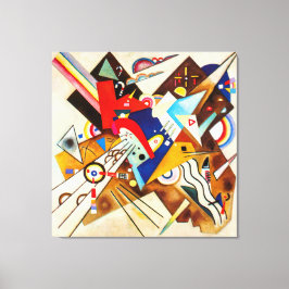 KANDINSKY - ACCENTUATED CORNERS (1922) - Bauhaus - Canvastryck