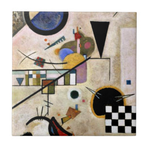 Kandinsky - Accords Opposes, Kakelplatta