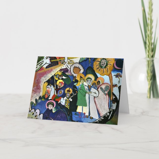 Kandinsky - All Saints I Kort (Framsida)