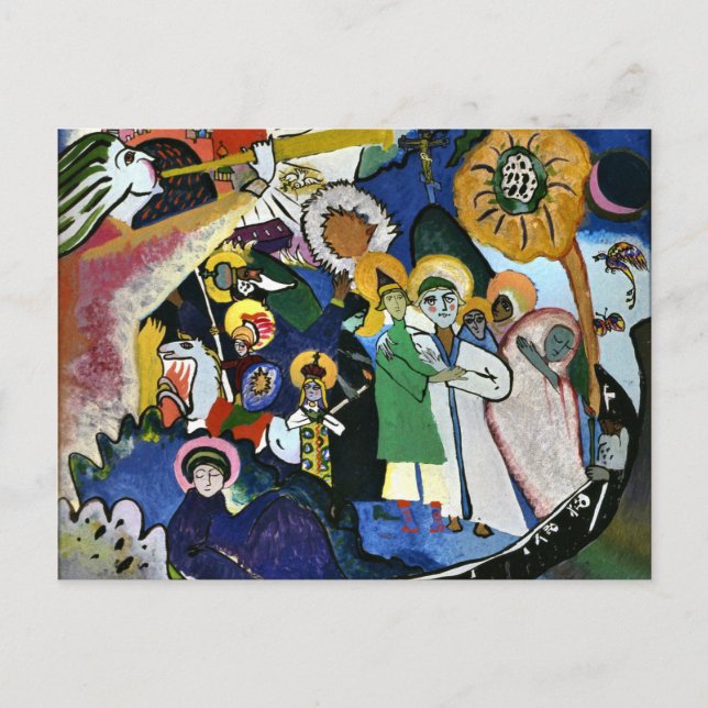 Kandinsky - All Saints I Vykort (Framsida)