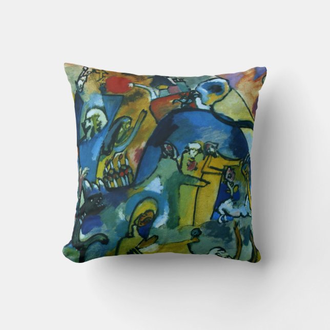 Kandinsky - alla helgonaddagen II Kudde (Framsida)